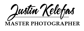 Justin Kelefas Master Photographer Logo black