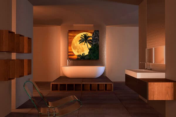 moon wall art