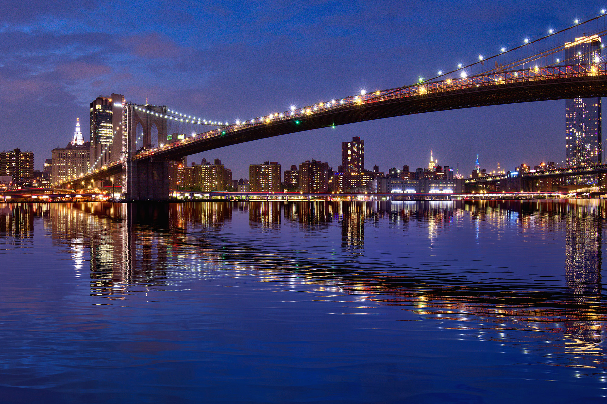 Brooklyn Bridge New York Horizontal Sample 