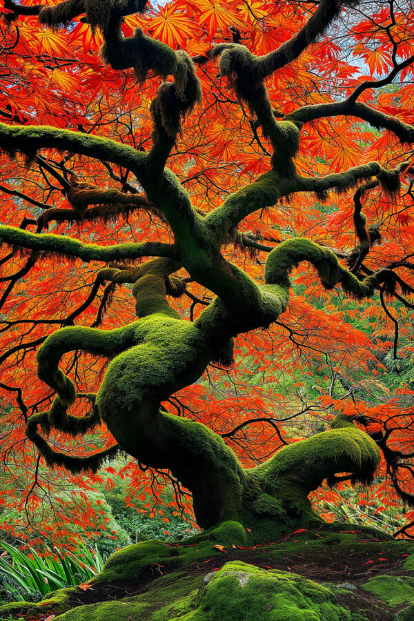 Mystic Tree captivating_Japanese_maple infinity tree