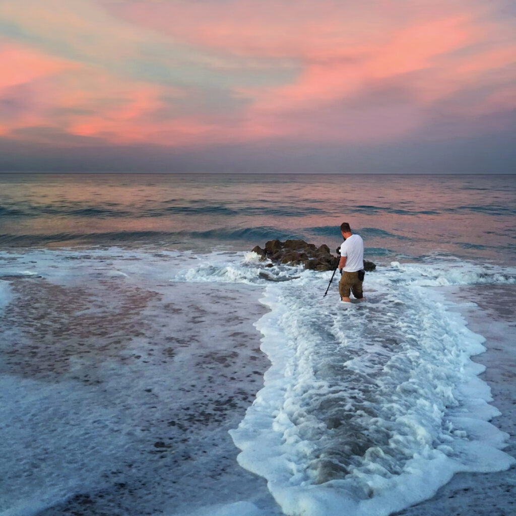 Justin Kelefas - Behind the Lens on a Photo Shoot at a Beach in Florida